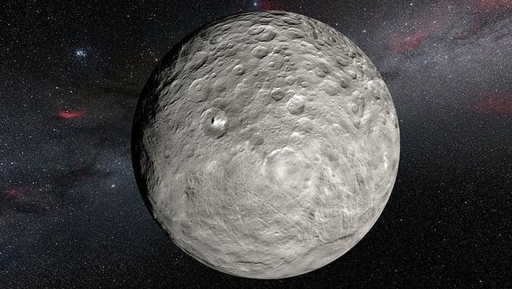 Hallan ingredientes esenciales para la vida en el planeta enano Ceres