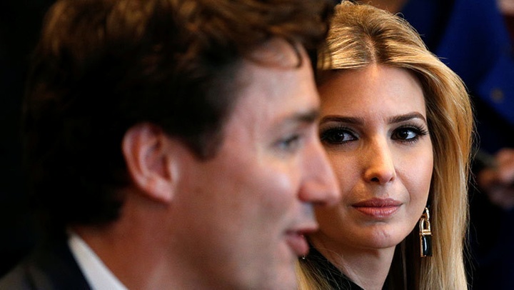 Las miradas de Ivanka Trump hacia el primer ministro de Canadá suscitan sospechas en la Red (FOTOS) Las miradas de Ivanka Trump hacia el primer ministro de Canadá suscitan sospechas en la Red (FOTOS)